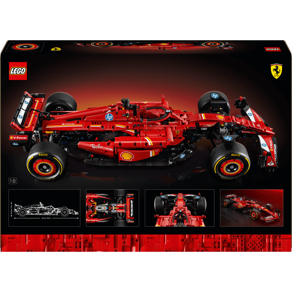 LEGO Technic Ferrari SF-24 F1 Car Model Kit 42207